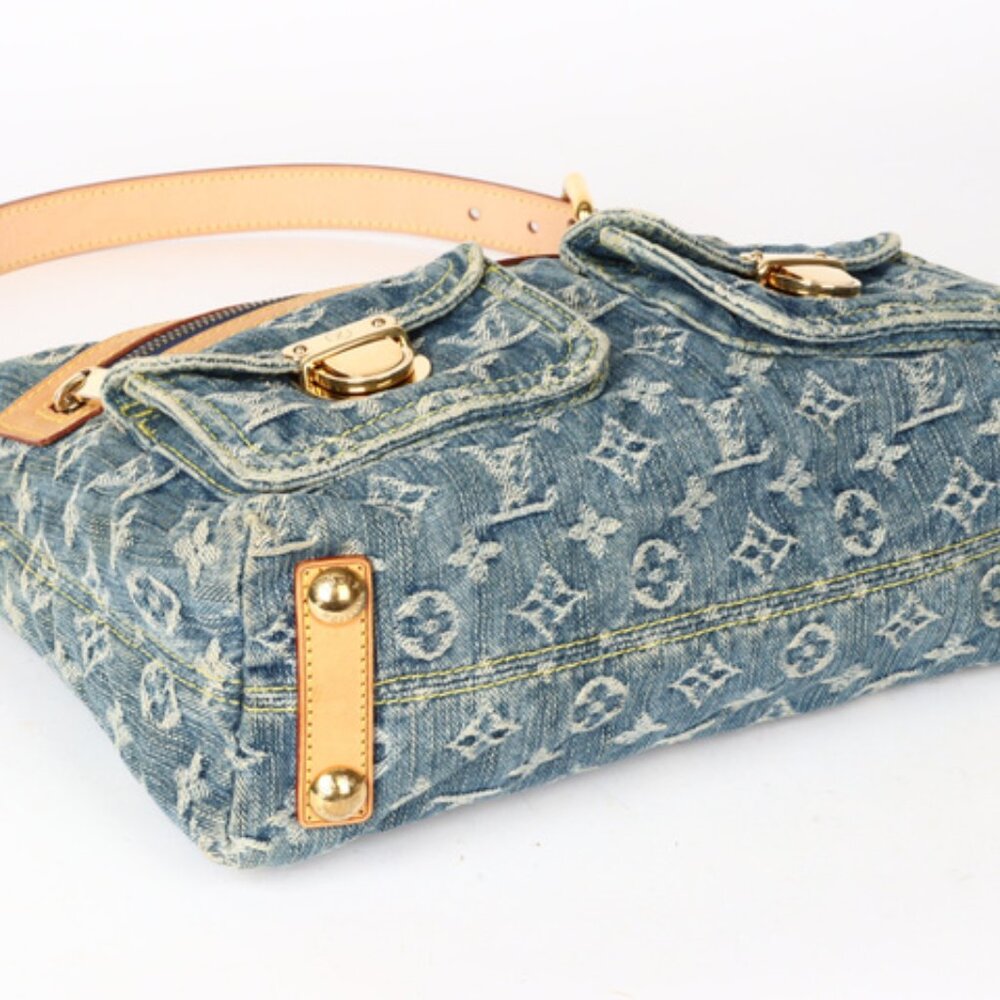 Louis Vuitton Blue and Tan Bags - Picture 7 of 9
